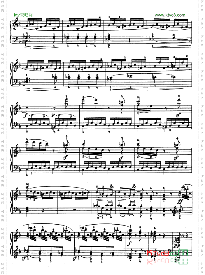 F大调第六钢琴奏鸣曲-Op.10—2