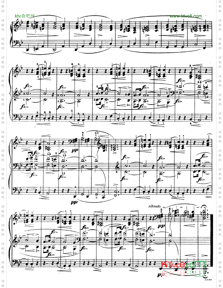 g小调夜曲作品15号-OP15-NO.3