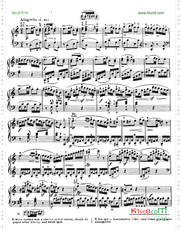 钢琴奏鸣曲kv330