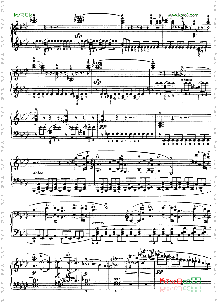 热情奏鸣曲-作品57号第二十三钢琴奏鸣曲
