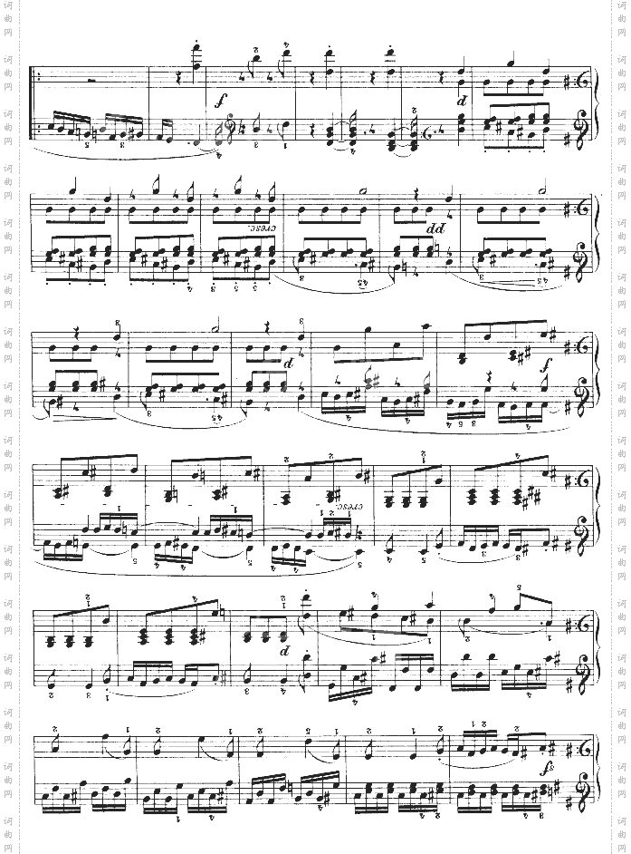 第十六钢琴奏鸣曲-Op.31No.1