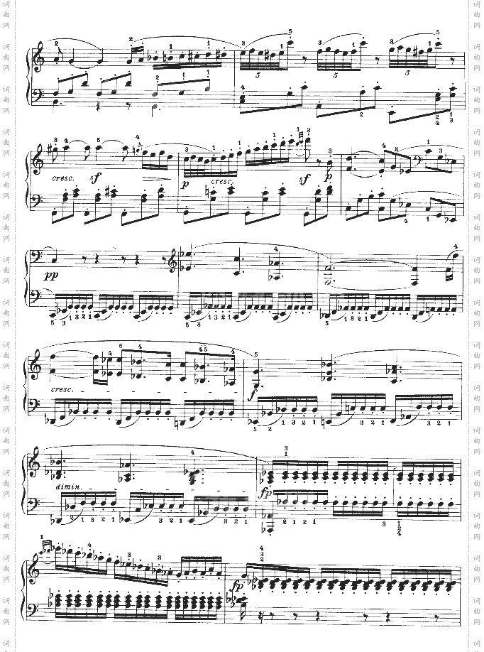 第十六钢琴奏鸣曲-Op.31No.1