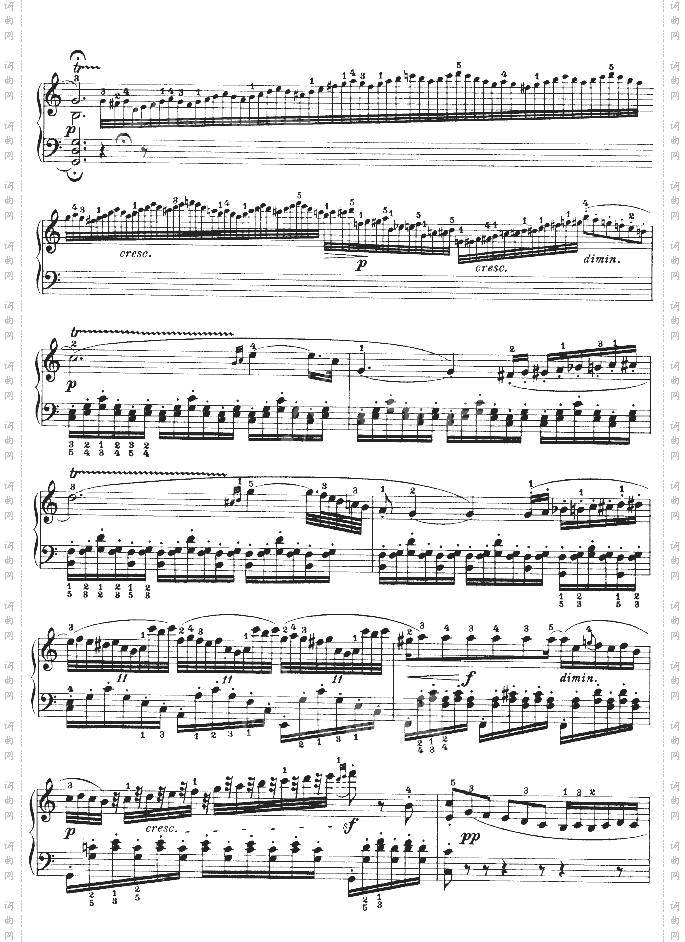 第十六钢琴奏鸣曲-Op.31No.1