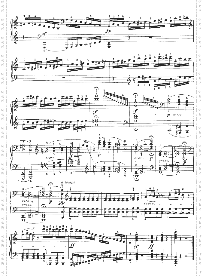 第二十一钢琴奏鸣曲-Op.53
