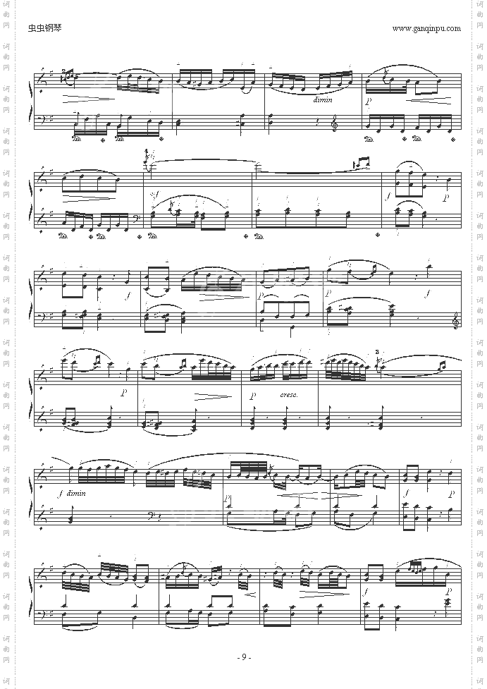D大调奏鸣曲K.311-完整版