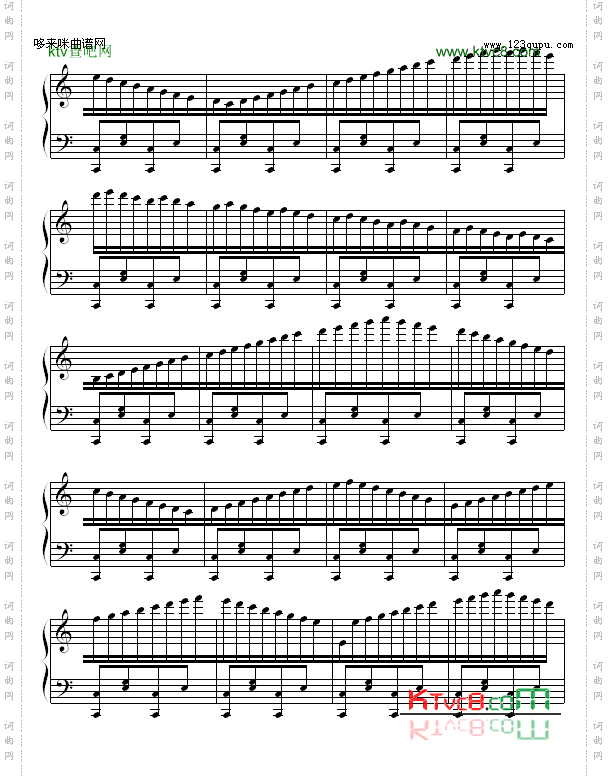 C小调练习曲-清代皇帝