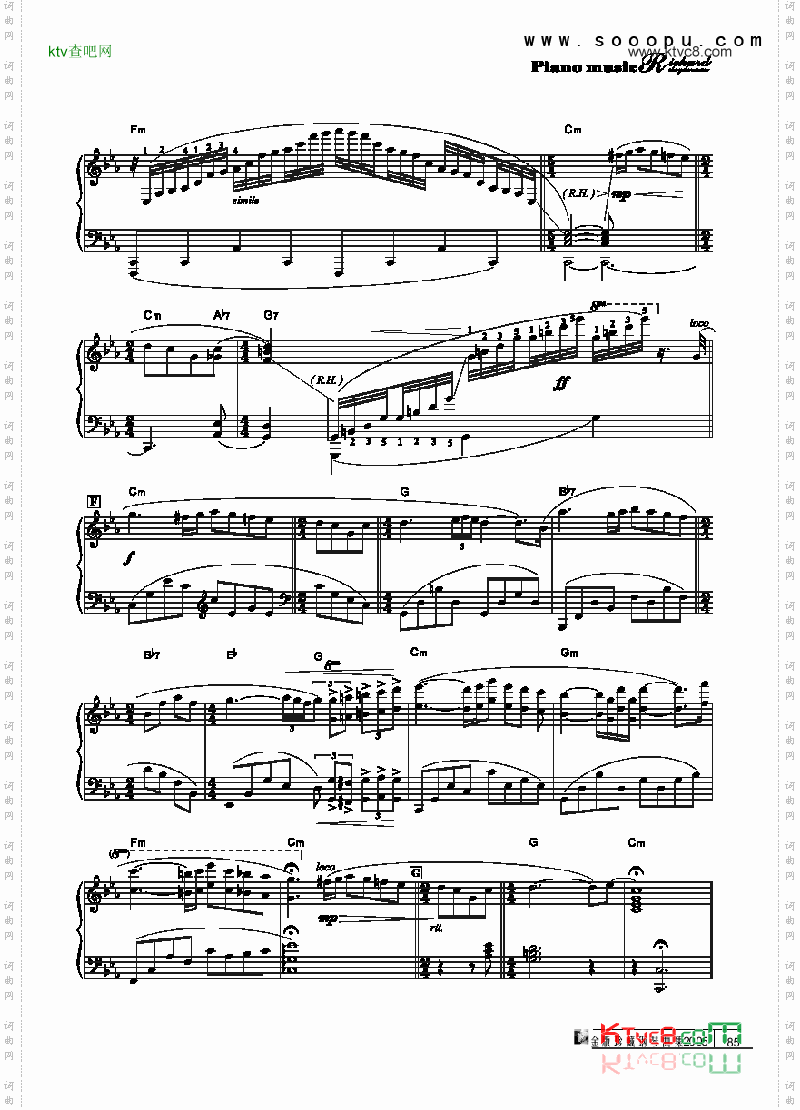 爱的协奏曲键盘类钢琴