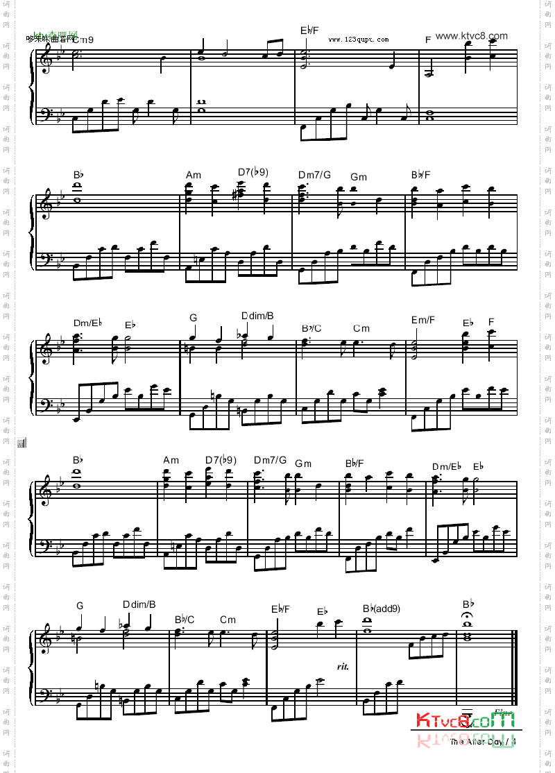 后来-Thedayafter-Yiruma