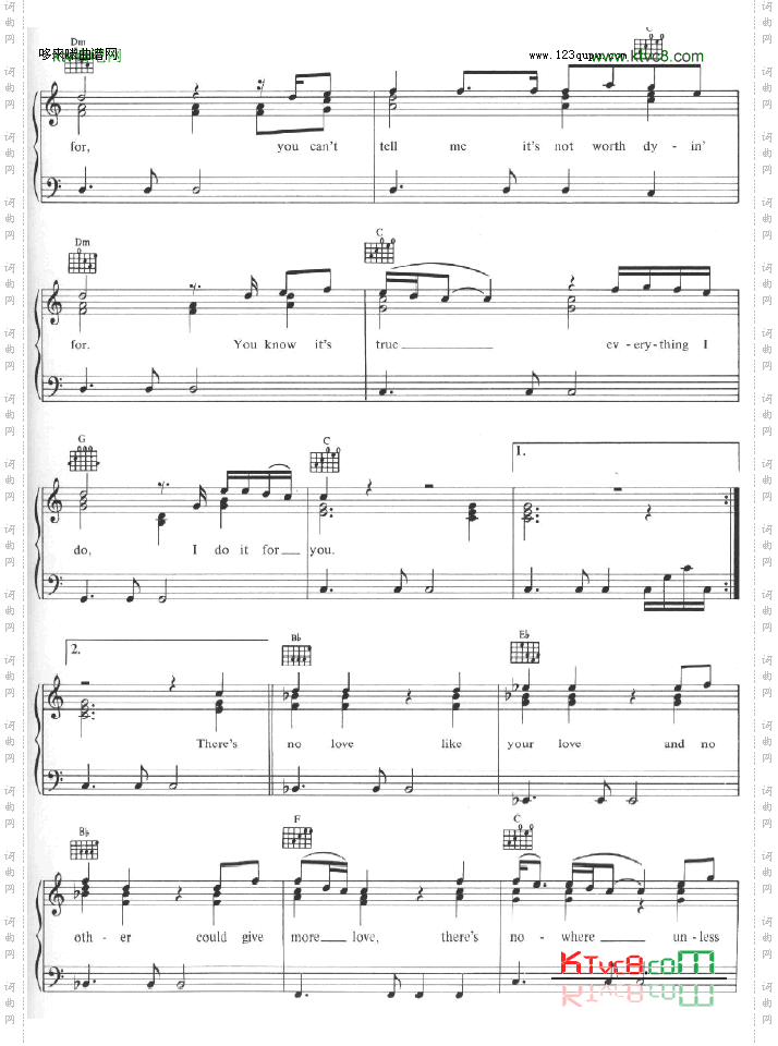 EverythingIDoDOItForYou_ 弹唱版-Bryan Adams