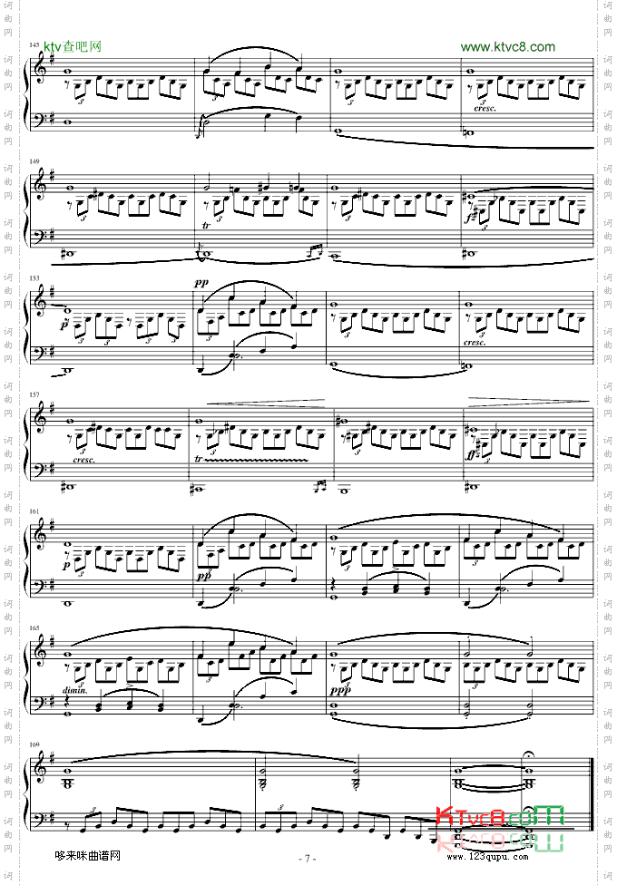 G大调即兴曲Op.90,No.3-舒伯特