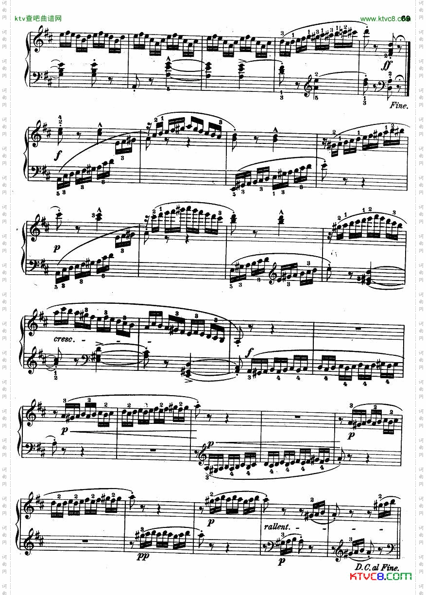 儿童钢琴进阶练习曲50首之48