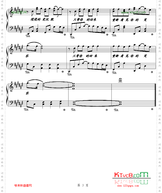 田心耳日-弹奏版-冯明东