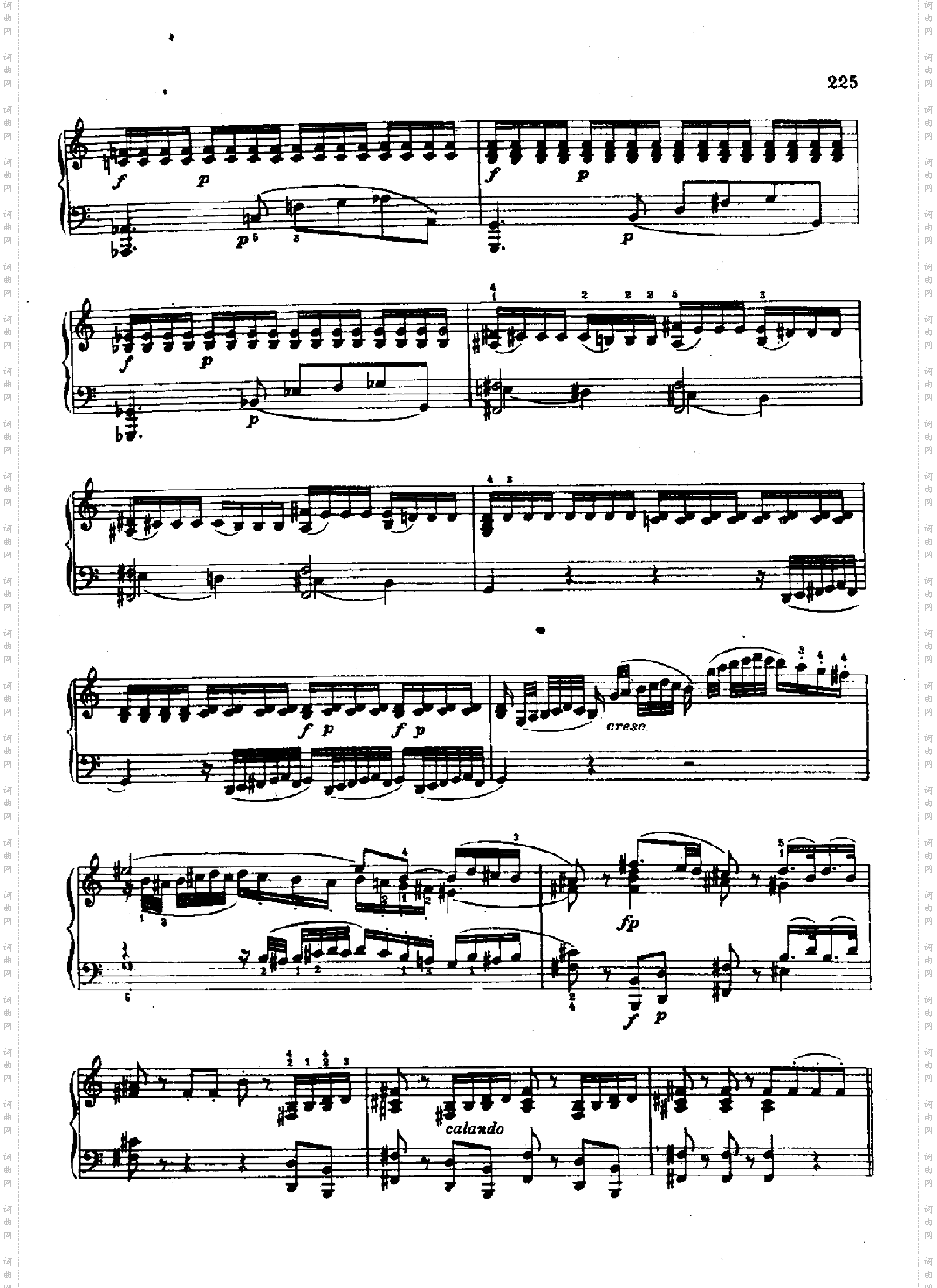 奏鸣曲Nr.475键盘类钢琴
