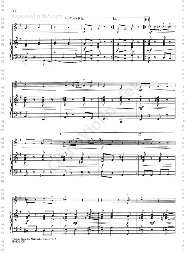 Russian Dance_钢琴伴奏谱