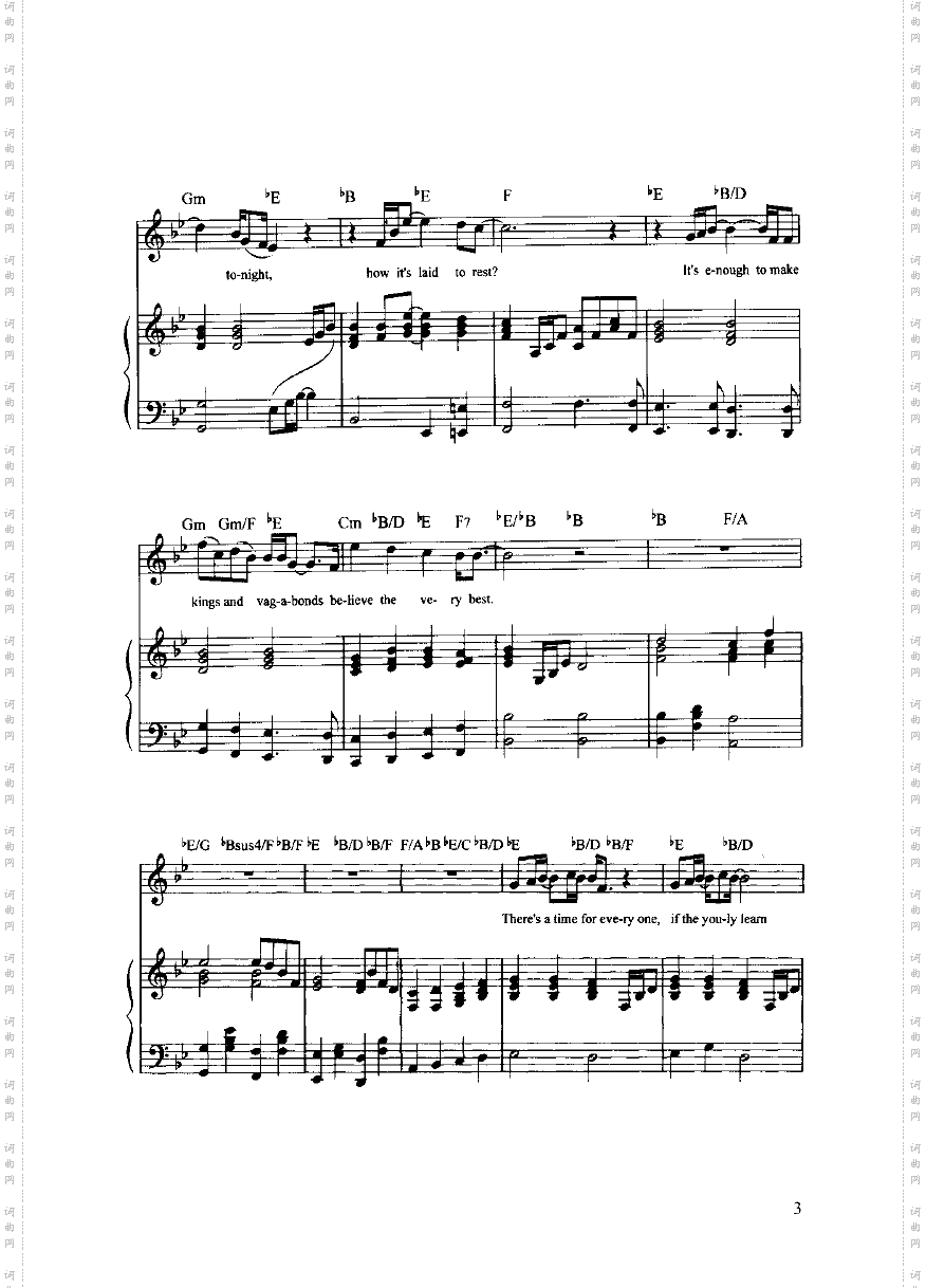 今夜你是否能感觉我的爱弹唱版键盘类钢琴