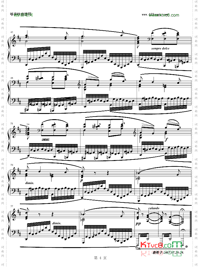 练习曲Op.740No.12-车尔尼