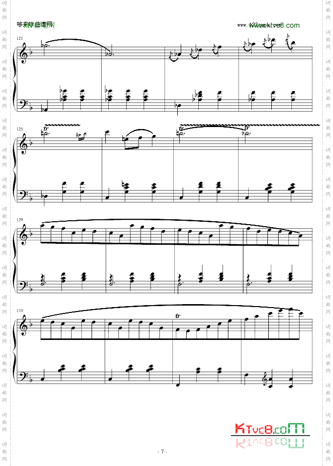 华丽的圆舞曲第三首小猫圆舞曲-肖邦