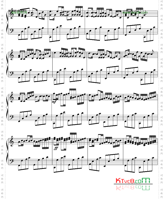 卡农-演奏版-Geogrewinston-帕赫贝尔-Pachelbel