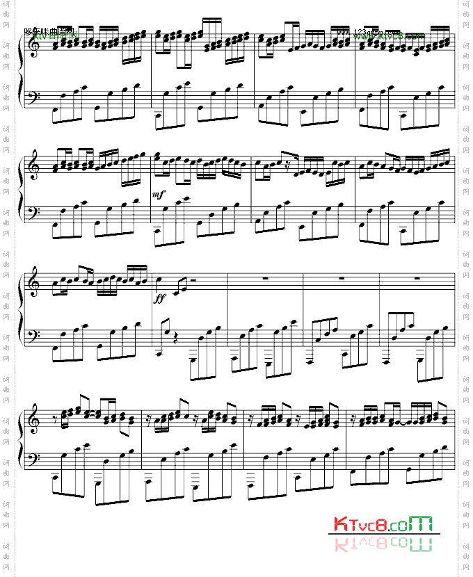 卡农-演奏版-Geogrewinston-帕赫贝尔-Pachelbel