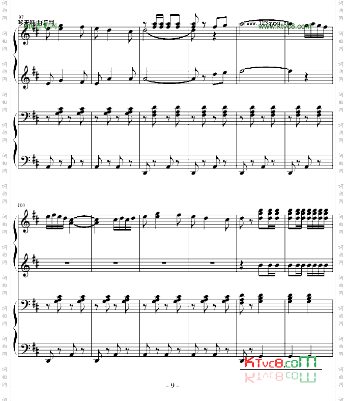 西班牙斗牛舞曲-四手联弹-马基纳