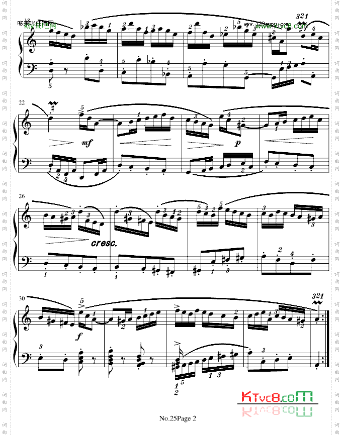 初步IINo.25Scherzo-巴赫