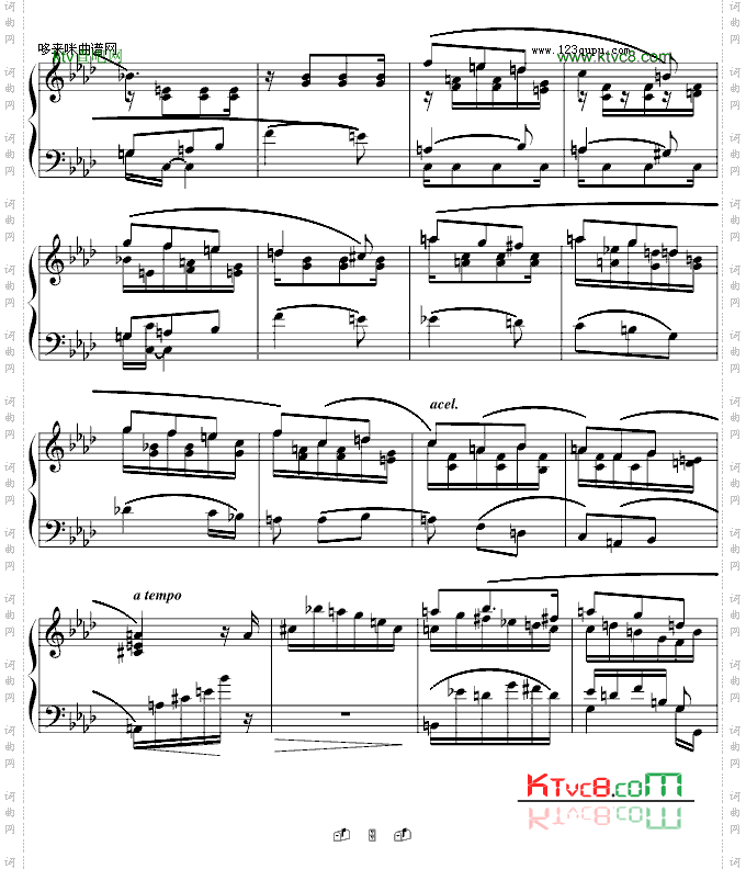 夜曲-法雅钢琴小品-法雅