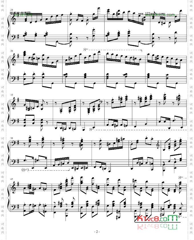 胡桃夹子中俄罗斯舞曲-柴科夫斯基