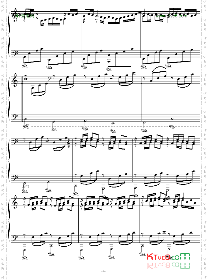 卡农-CMajor接近原版-帕赫贝尔-Pachelbel