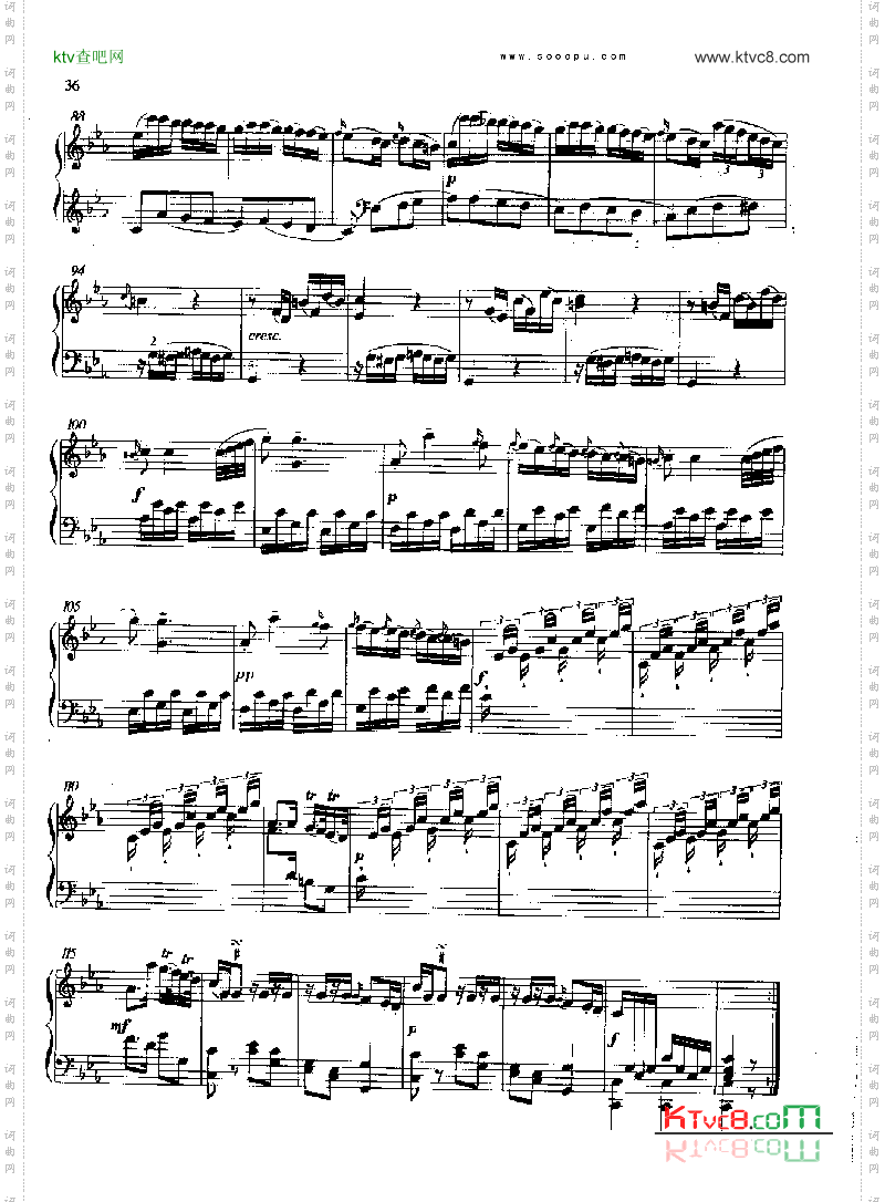 奏鸣曲键盘类钢琴