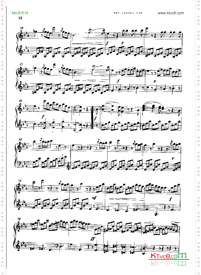 奏鸣曲键盘类钢琴