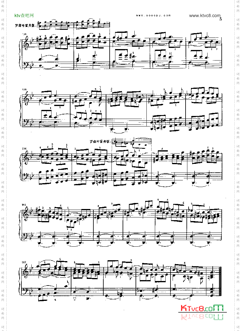 g小调奏鸣曲k.30.l.499键盘类钢琴
