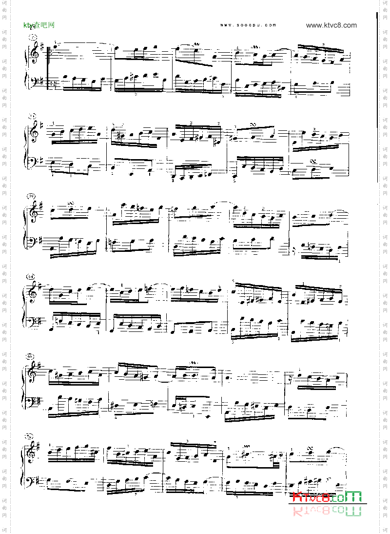 巴赫平均律曲集第二册第10首键盘类钢琴