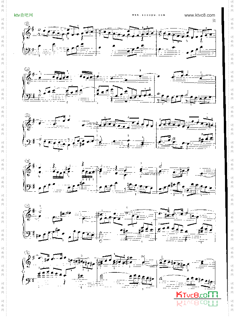 巴赫平均律曲集第二册第10首键盘类钢琴