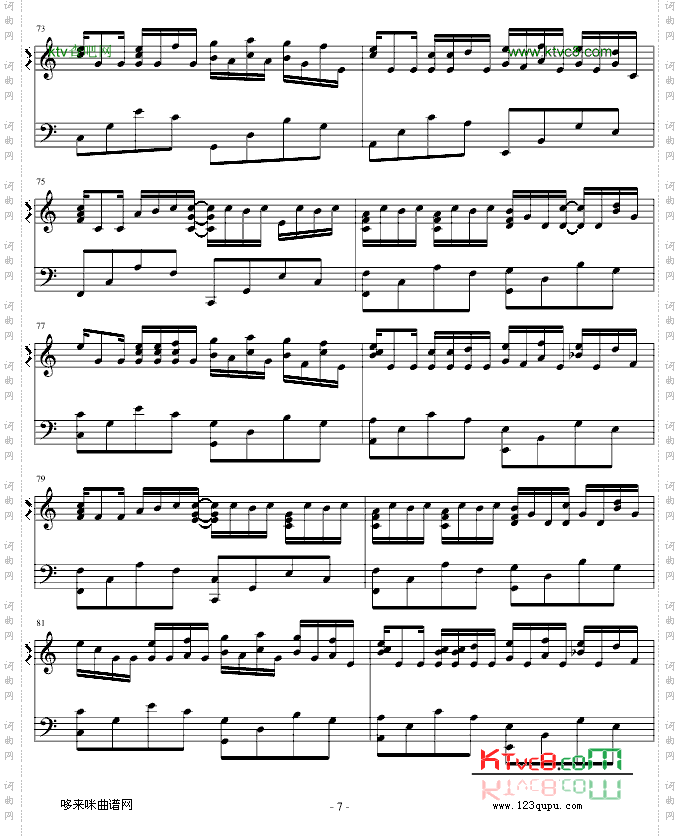 卡农-简单和弦版-帕赫贝尔-Pachelbel