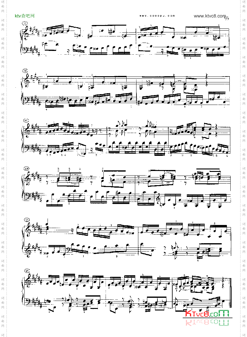 巴赫平均律曲集第二册第18首键盘类钢琴