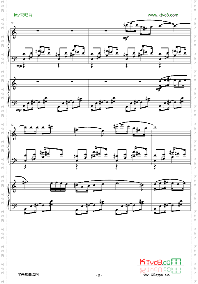 爵士双钢琴奏鸣曲第三乐章-米约
