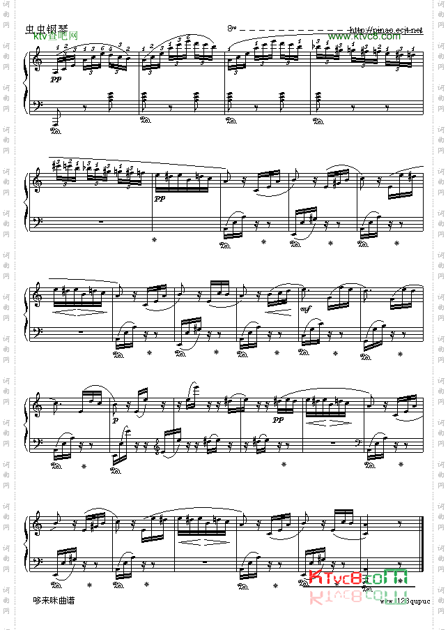 致爱丽丝-ForElise-贝多芬