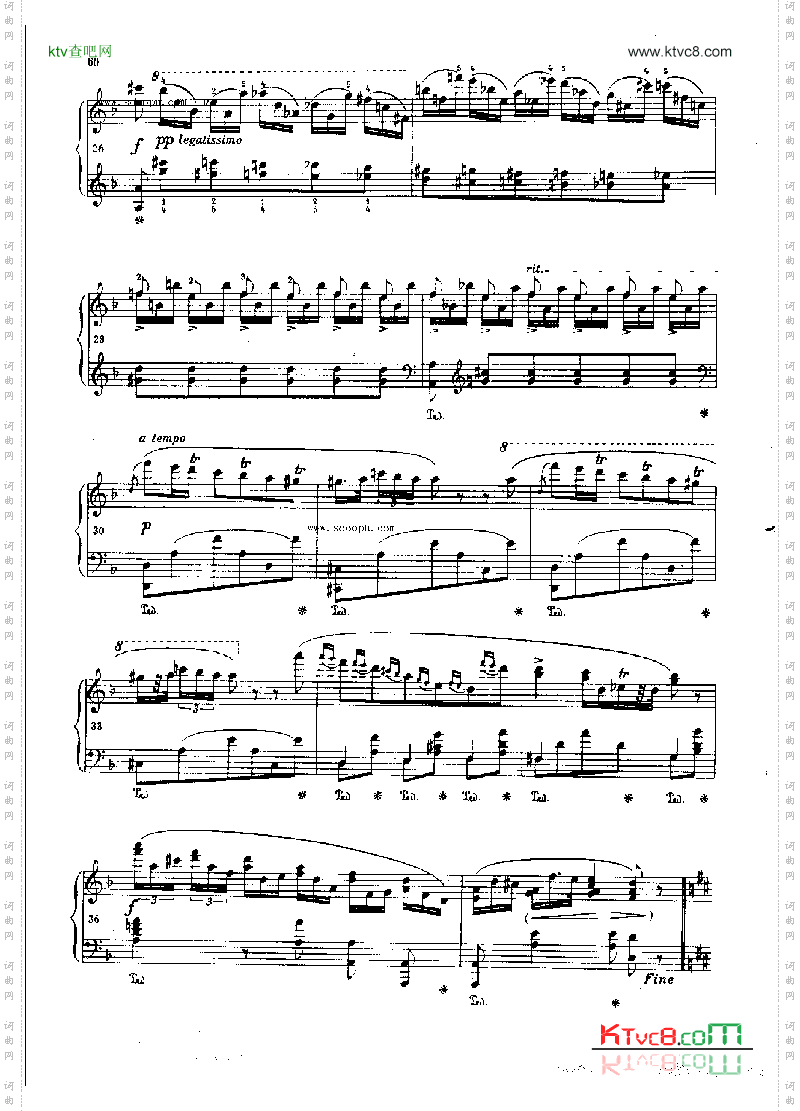 肖邦作曲OP.71Nr1键盘类钢琴