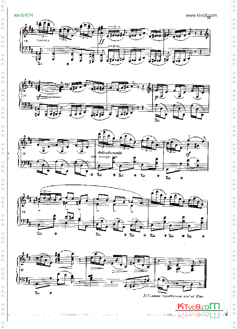 肖邦作曲OP.71Nr1键盘类钢琴