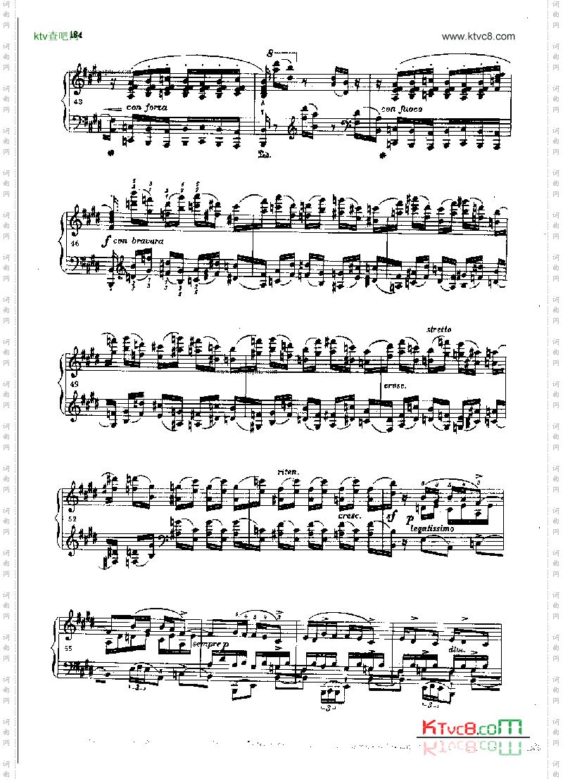 练习曲OP.10Nr3键盘类钢琴