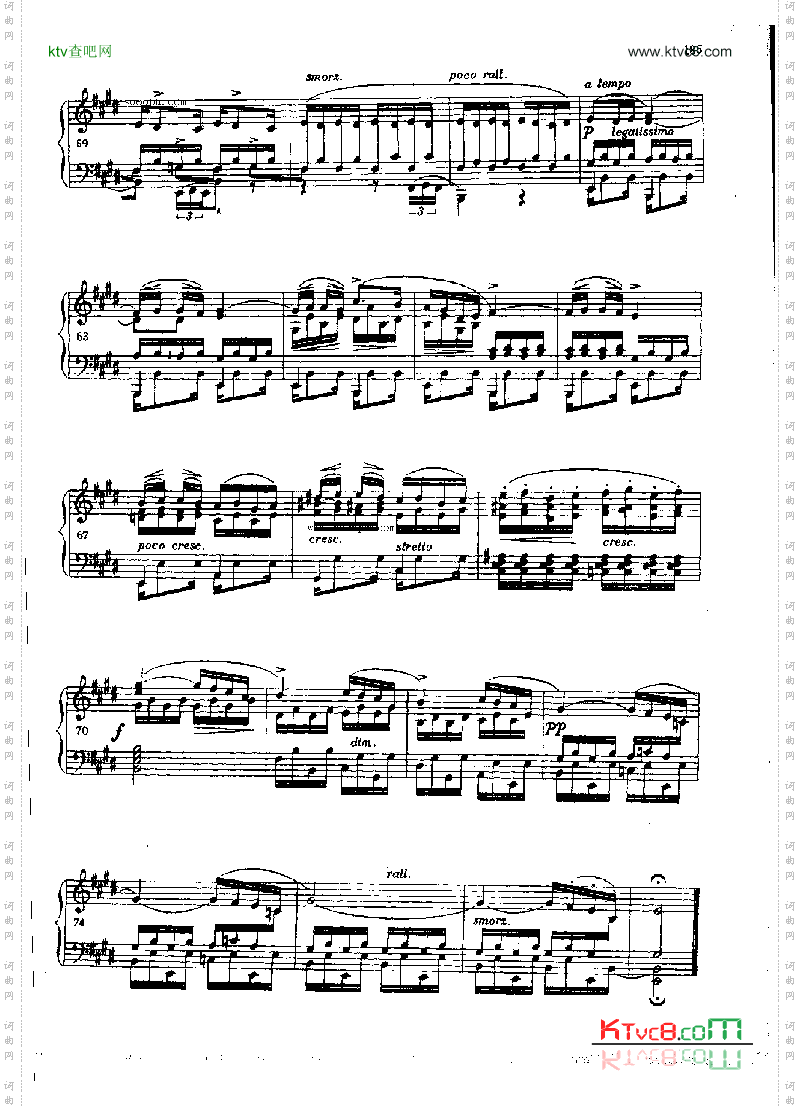 练习曲OP.10Nr3键盘类钢琴