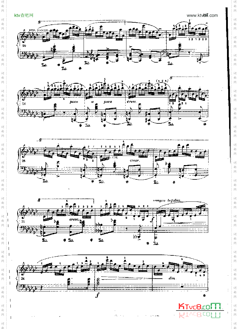 练习曲OP.10Nr5键盘类钢琴