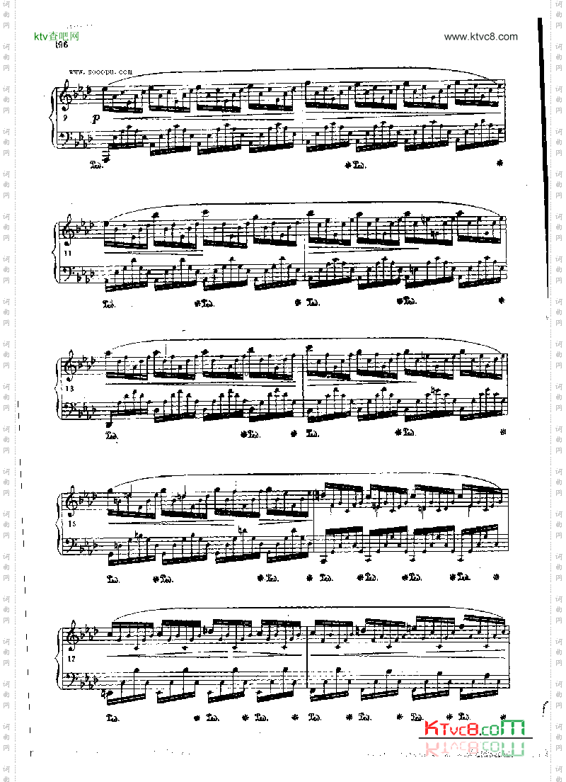 练习曲OP.25Nr1键盘类钢琴