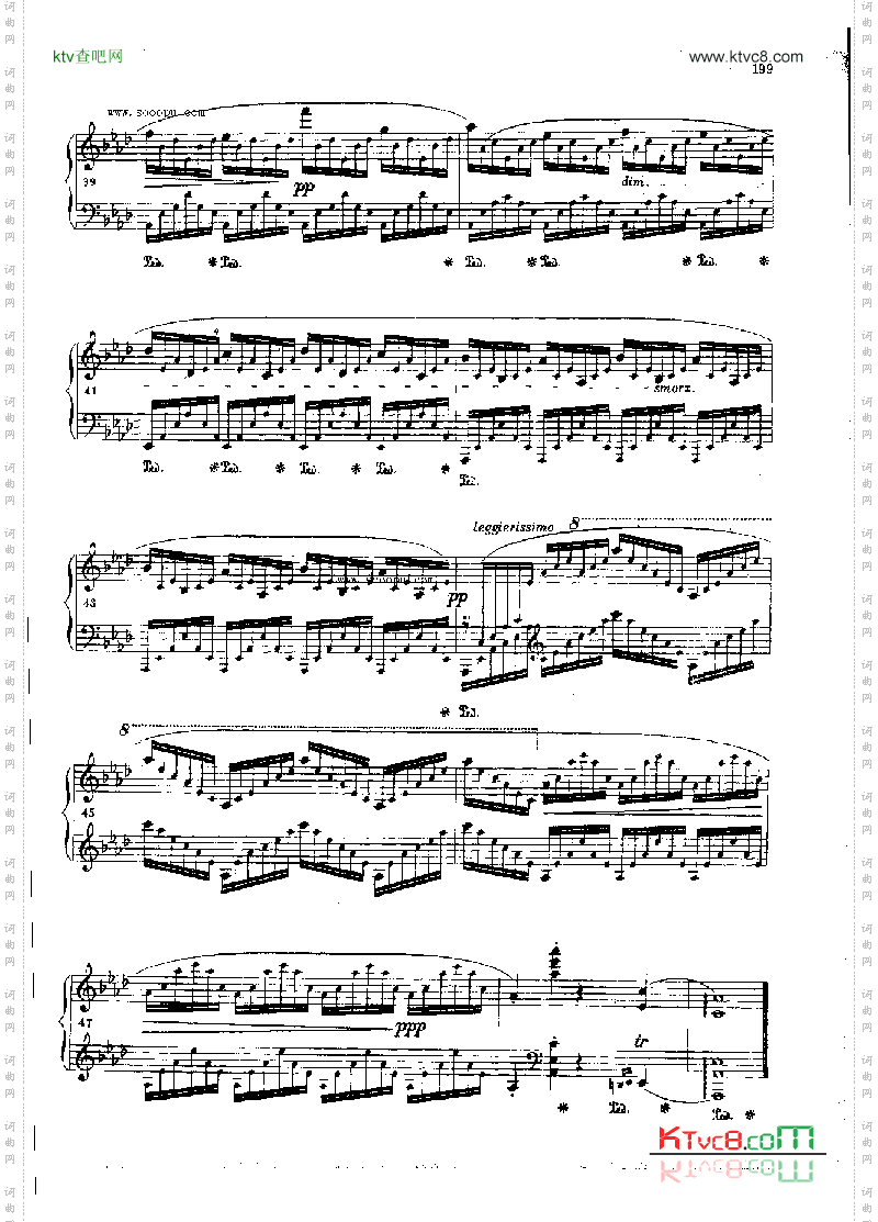 练习曲OP.25Nr1键盘类钢琴