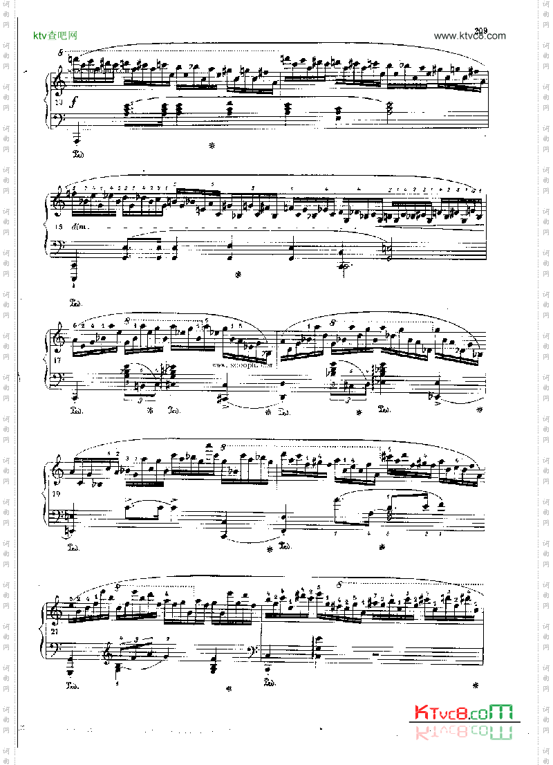 练习曲OP.25Nr11键盘类钢琴