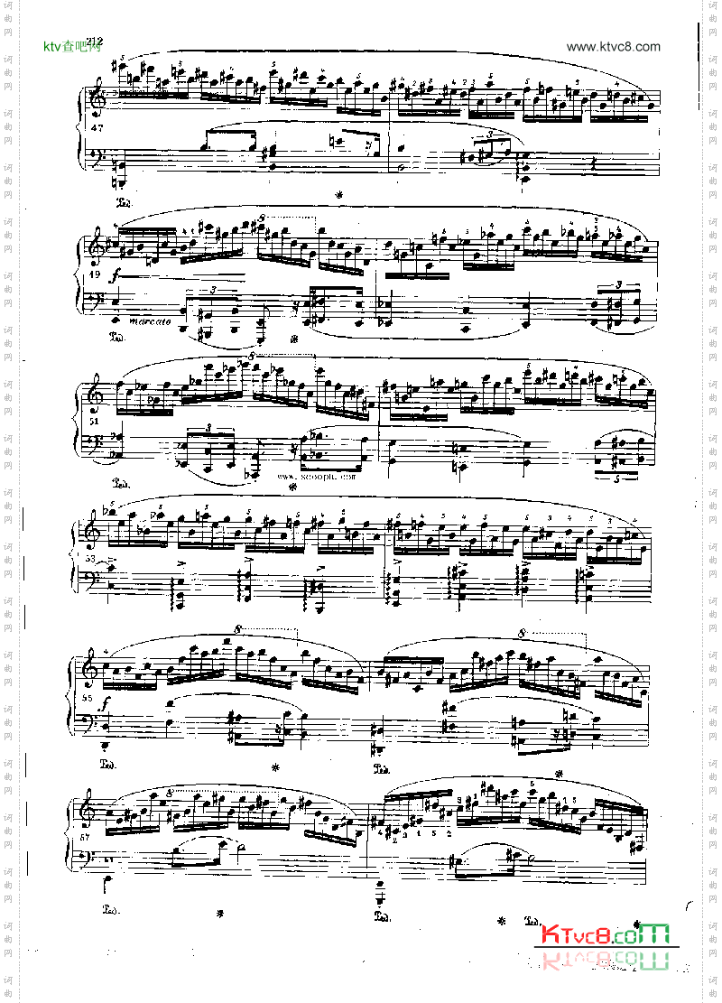 练习曲OP.25Nr11键盘类钢琴