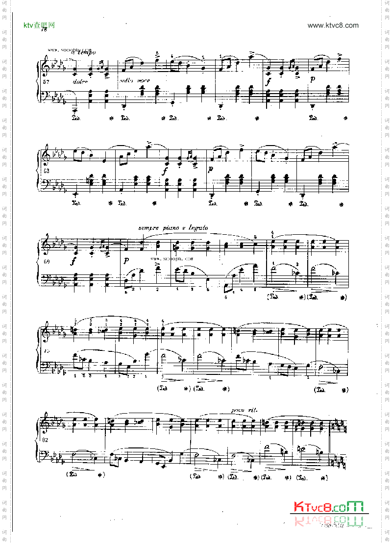 玛祖卡OP.24Nr2键盘类钢琴