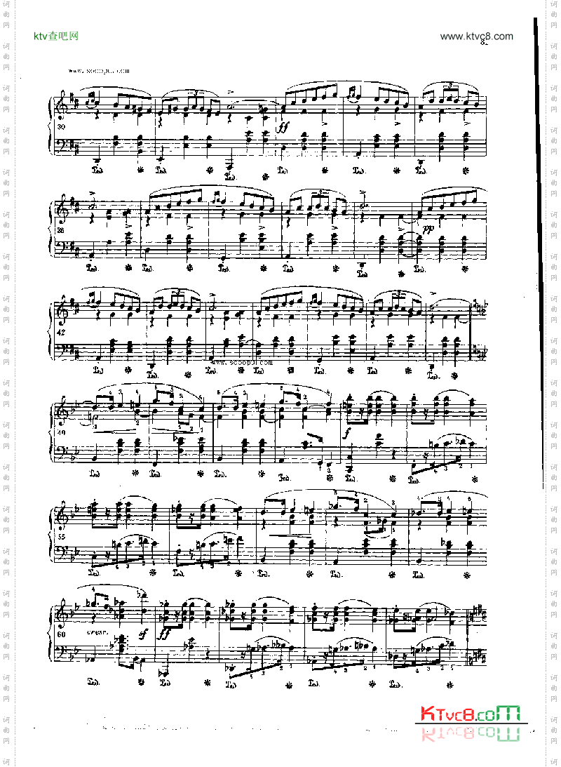 玛祖卡OP.33Nr2键盘类钢琴