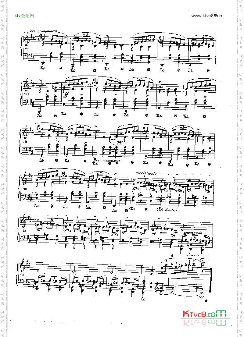 玛祖卡OP.33Nr2键盘类钢琴