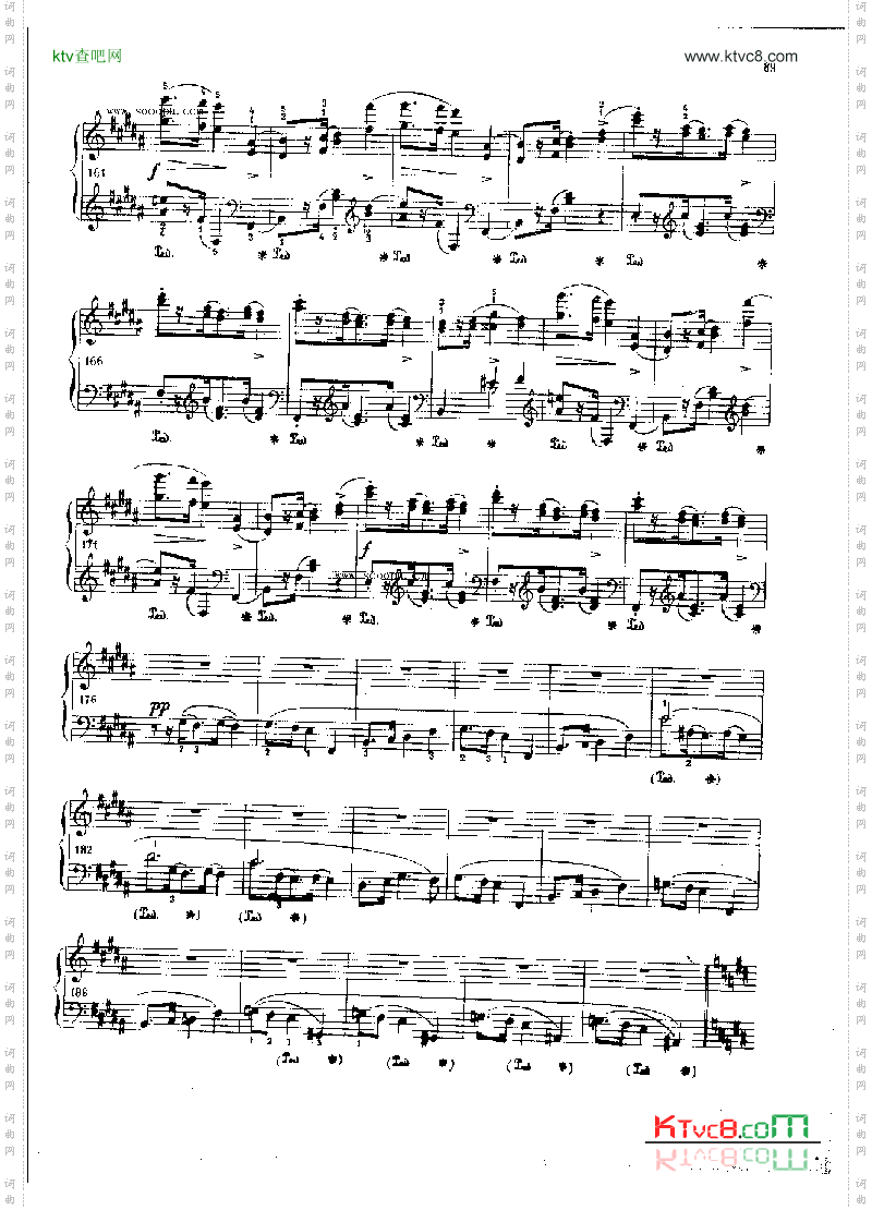 玛祖卡OP.33Nr4键盘类钢琴